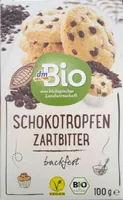 Schokotropfen Zartbitter backfest