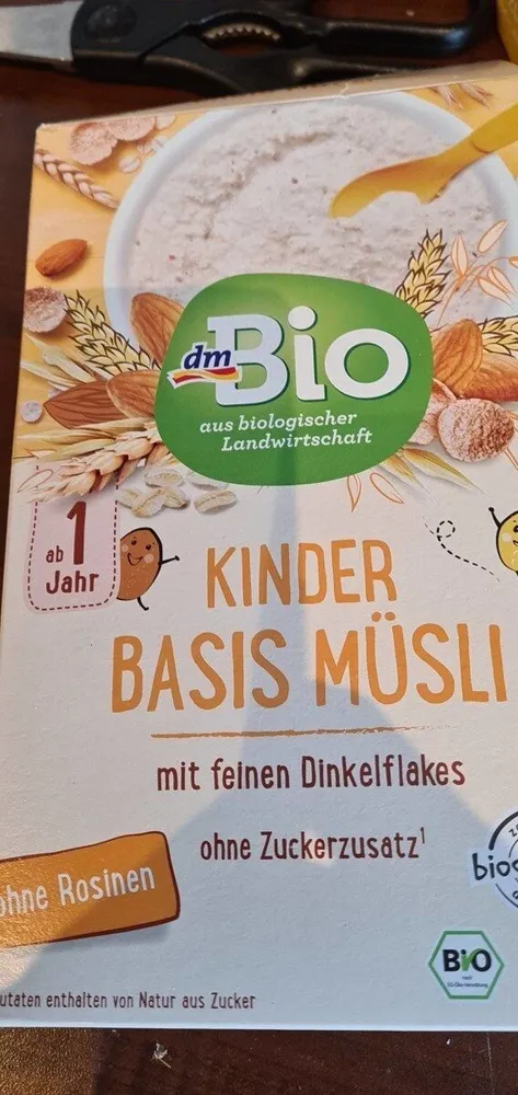 Bio Kinder Basis Müsli