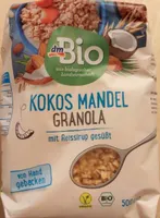 Kokos Mandel Granola