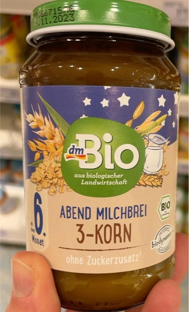Abendmilchbrei 3 Korn