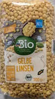 Gelbe Linsen