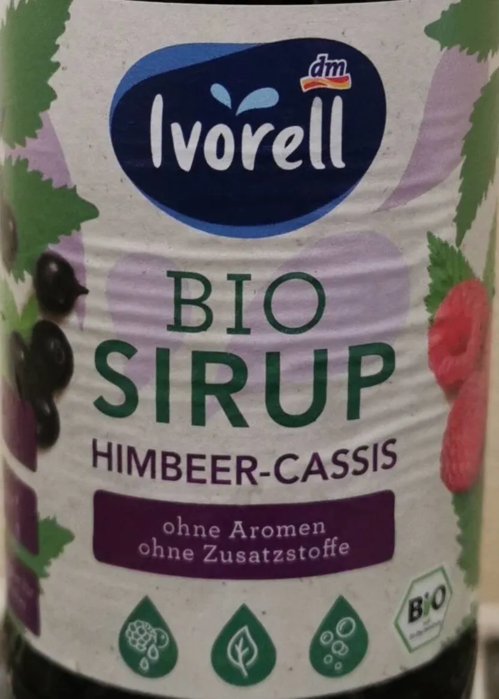Bio Sirup Himbeer-Cassis