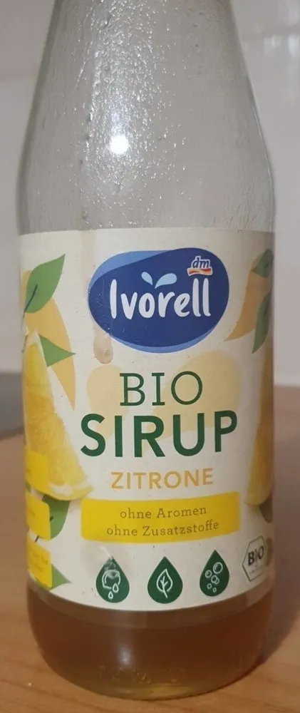 Bio Sirup Zitrone