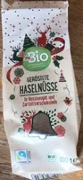 Geröstete haselnüsse