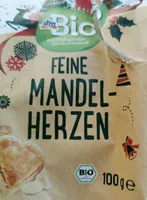 Feine Mandel Herzen