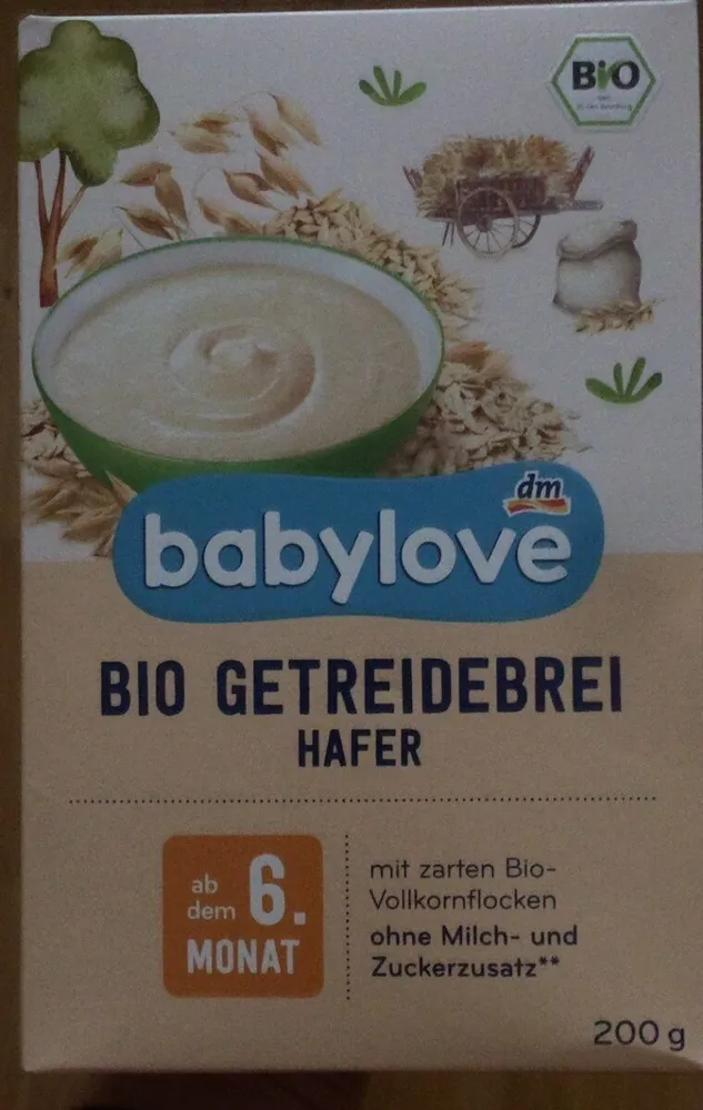 BIO Getreidebrei Hafer