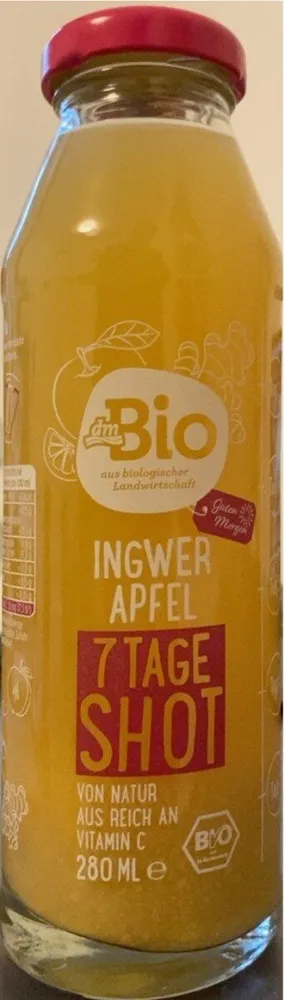 Ingwer Apfel 7 Tage Shot