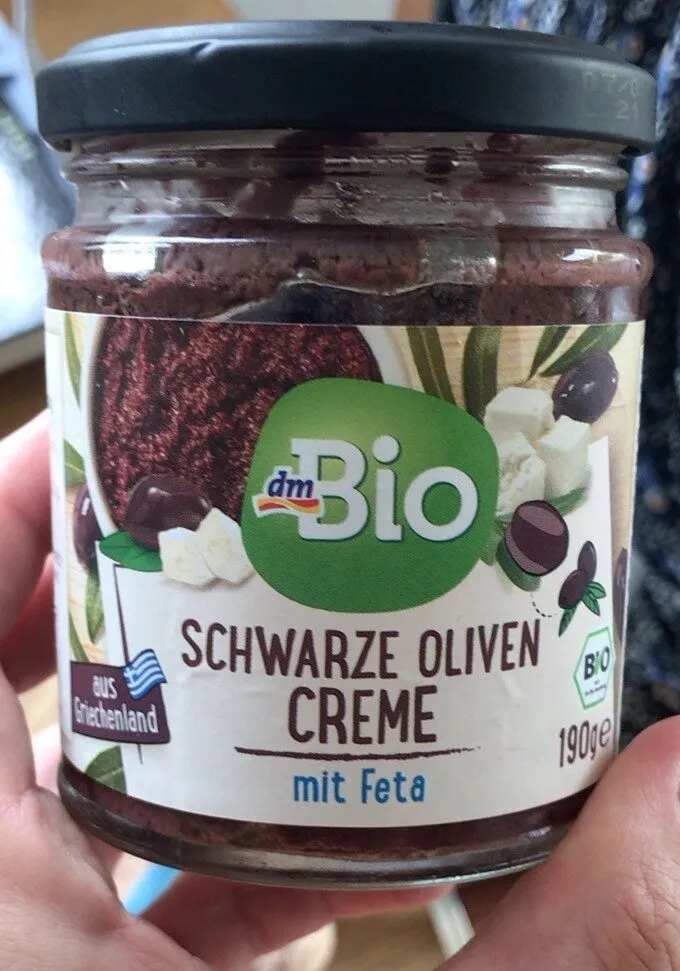 Schwarze oliven creme