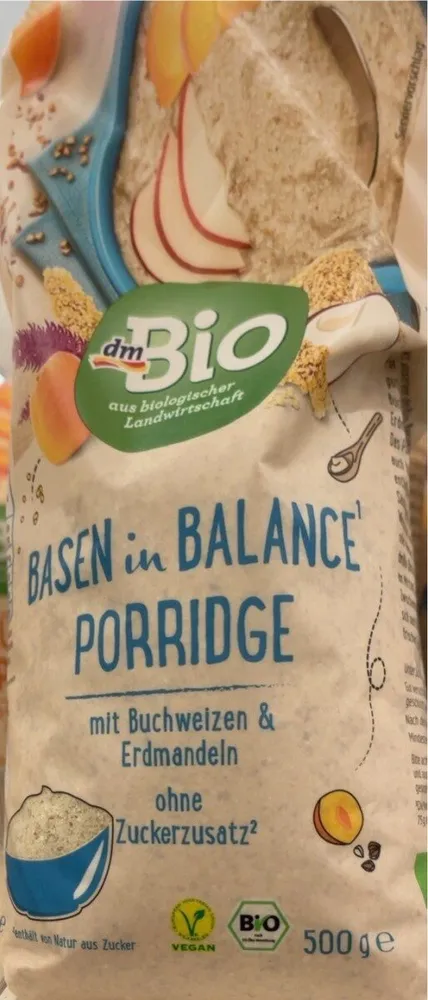 Basen in balance porridge mit buchweizen & erdmandeln
