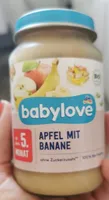 Apfel mit Banane (ab 5. Monat)