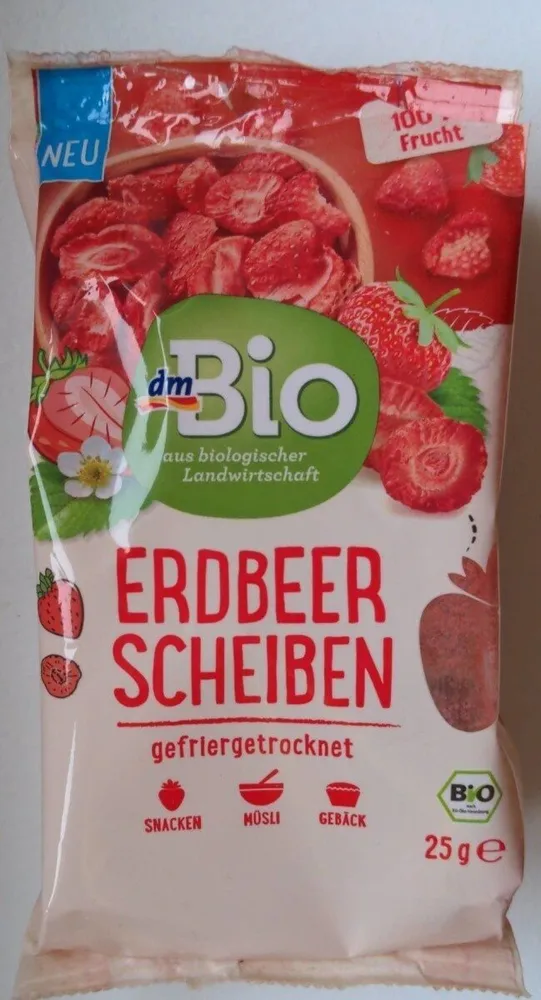 Erdbeerscheiben