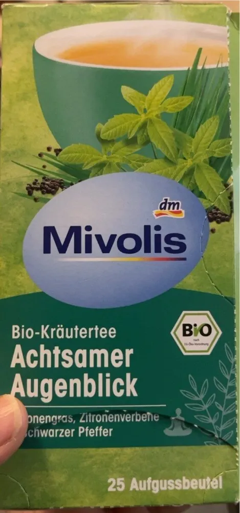 Achtsamer augenblick