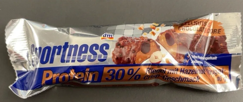 Protein 30% Hazelnuts & Chocolate Core