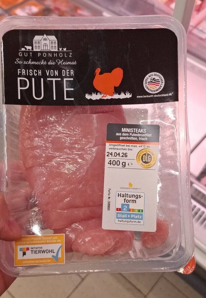Ministeaks aus Putenbrustfilet