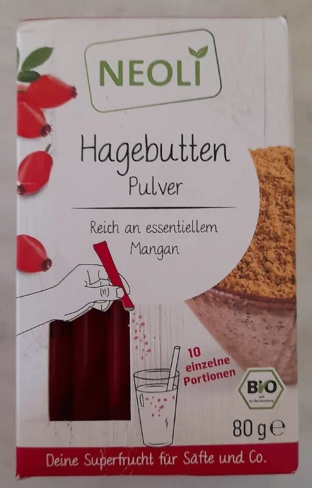 Hagebutten Pulver
