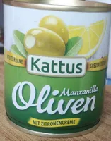 Manzanilla Oliven mit Zitronencreme
