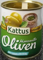 Manzanilla Oliven mit Sardellencreme