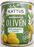Manzanilla Oliven mit Jalapeño Creme