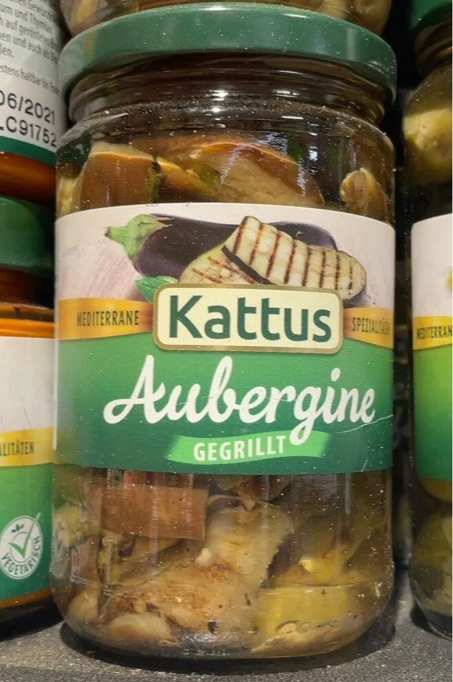Aubergine gegrillt