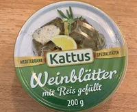 Weinblätter mit Reis gefüllt