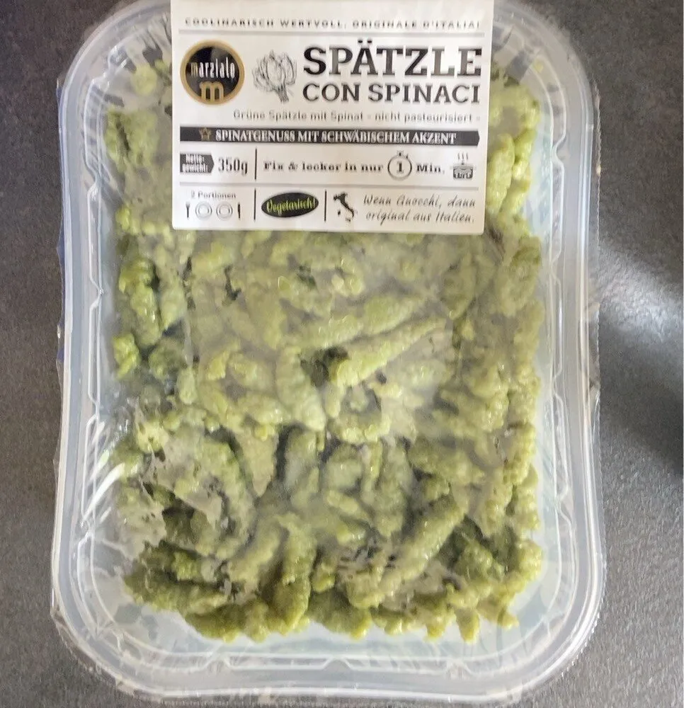 Spätzle Con Spinaci