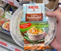 Brauhaus Nudelsalat mit Erbsen, Paprika, Mais und Karotten