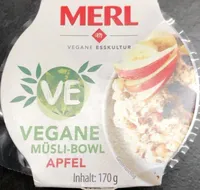 Vegane Müsli Bowl Apfel