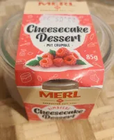 Himbeere Cheesecake Dessert Mit Crumble