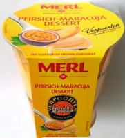Pfirsich-Maracuja-Dessert