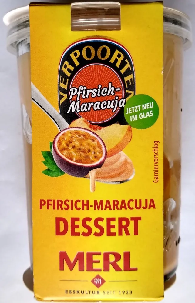 Pfirsich-Maracuja Dessert
