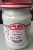 Laktosefreier Creme Meerrettich Mild