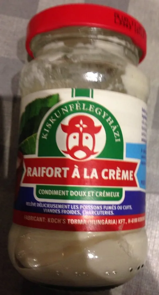 Raifort à La Crème