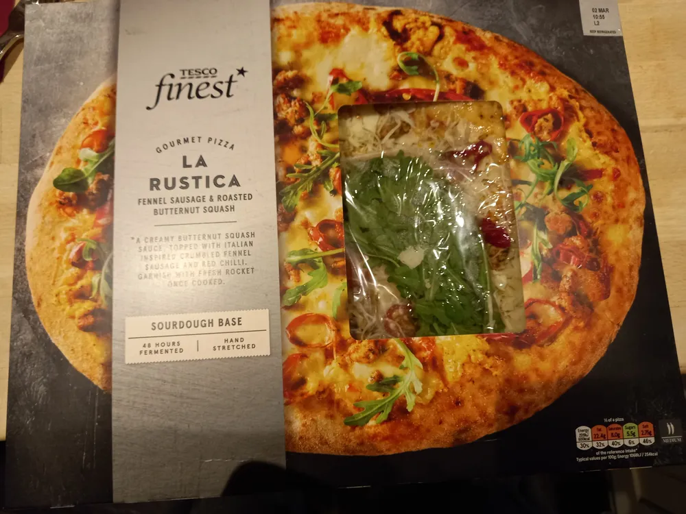 Tesco Finest La Rustica puzza