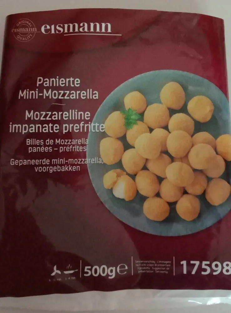 Mozzarelline impanate