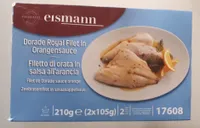Filetto di orata in salsa all'arancia