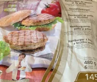 Hamburger di pollo e tacchino