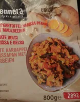 Süßkartoffel Harissa Pfanne mit Mahkbeeren