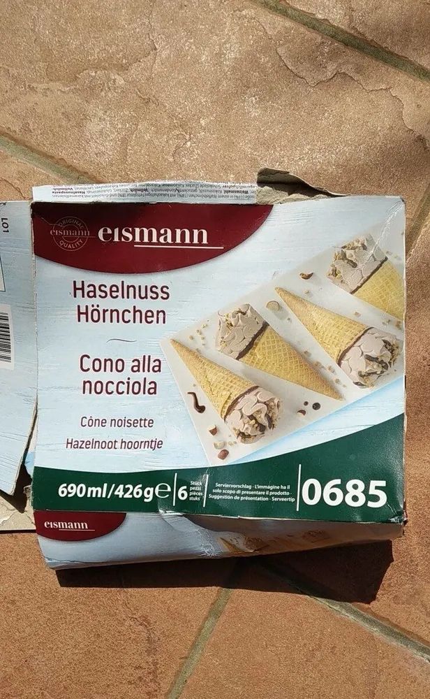 Cono alla nocciola