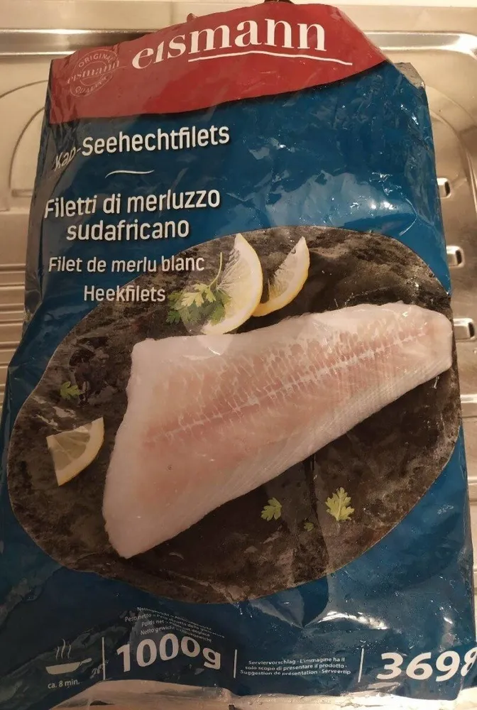 Filetti di merluzzo sudafricano