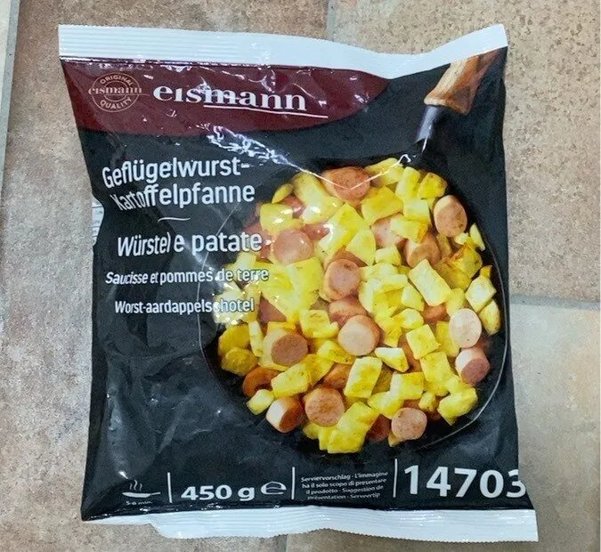 wurstel e patate