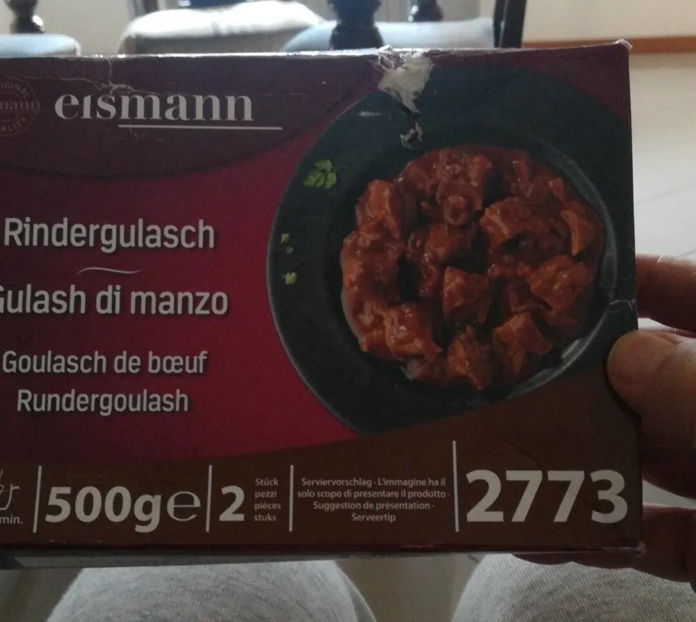 Gulasch di manzo