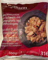 Straccetti di maiale con finferi