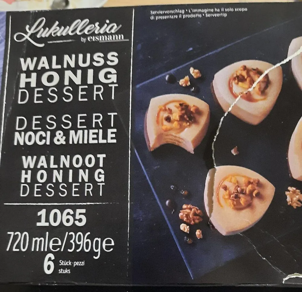 Dessert noci & miele
