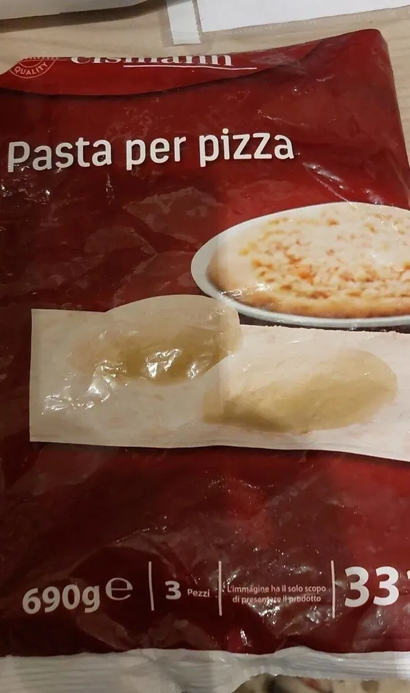 Pasta per pizza