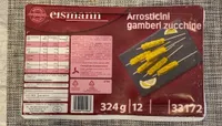 arrosticini gamberi zucchine