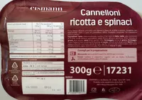 Cannelloni ricotta e spinaci