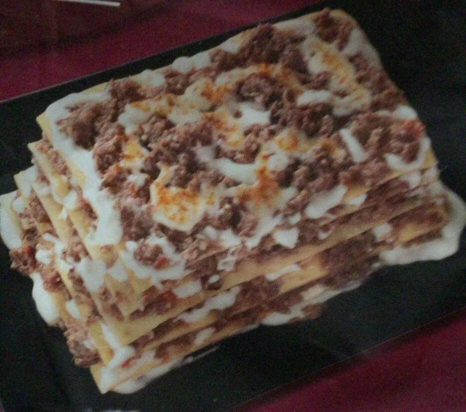 Lasagne con brasato al barolo DOCG