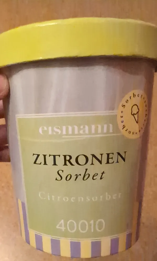 Zitronen Sorbet