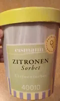 Zitronen Sorbet
