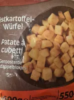 Röstkartoffel Würfel